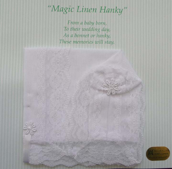 " Magic " Linen Hanky